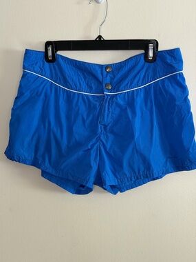 Prada Swim Shorts Blue Nylon IT 54 Fits M 34 Authentic COA Unisex Short Designer